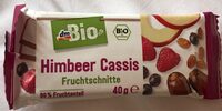 Himbeer Cassis Fruchtschnitte