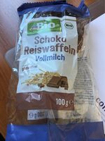 Schoko Reiswaffeln, Vollmilch