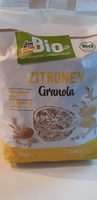 Zitronen Granola