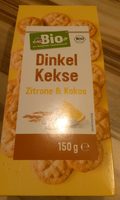 Dinkel Kekse, Zittrone & Kokos