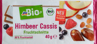 Himbeer Cassis Fruchtschnitte