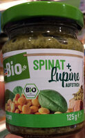 Spinat + Lupine Aufstrich