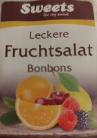 Leckere Fruchtsalat Bonbons