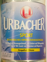 Urbacher Sport Grapefruit-Zitrone