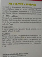 Ail + Olivier + aubépine