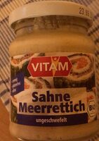Sahne Meerrettich