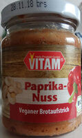 Paprikanuss Brotaufstrich