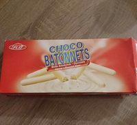 Choco bâtonnets chocolat blanc