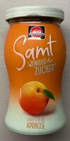 Samt Marmelade Aprikose ohne Stücke weniger Zucker