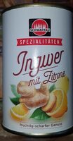 Ingwer mit Zitrone