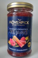 Mövenpick Gourmet Frühstück Himbeer Rhabarber