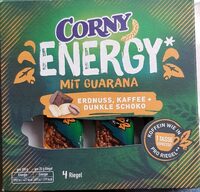 Corny Energy mit Guarana - Erdnuss, Kaffee, Dunkle Schoko