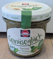 Gemüseglück Spinat mit Walnuss