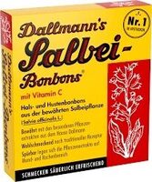 Dallmann’s Salbei-Bonbons 4011932228284 Hals- und Hustenbonbons aus der bewährten Salbeipflanze (Salvia officinalis L.)