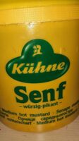 Senf würzig pikant