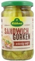 Sandwich Gurken würzig süss
