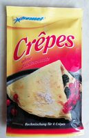 Crepes ohne Zuckerzusatz
