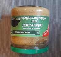 Leberwurst mit Wildschweinefleisch