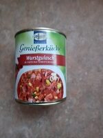 Wurstgulasch in Paprika-Tomatensauce