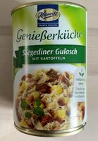 Szegediner Gulasch mit Kartoffeln