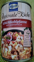 Schichtkohlpfanne mit Kartoffeln