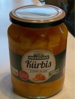 Kürbis süß Sauer
