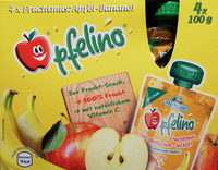 Fruchtmus Apfel-Banane