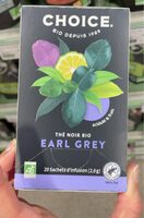 Thé noir bio earl grey