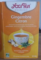 Gingembre citron infusion