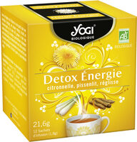 Infusion Detox Energie citronnelle, pissenlit, réglisse