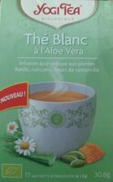 Thé Blanc à l'Aloe vera