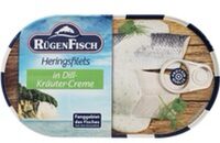 Heringsfilets in Dill-Kräuter-Creme