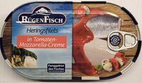 Heringsfilet in Tomaten-Mozzarella-Creme