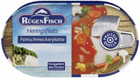Heringsfilets Feinschmeckerplatte