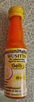 Lebensmittelfarbe gelb