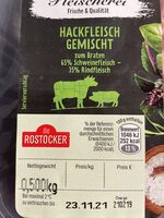 Hackfleisch gemischt