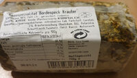 Bördespeck Kräuter