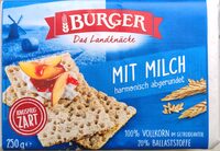 Knäckebrot mit Milch