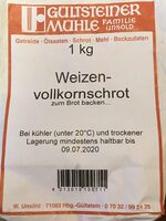 Weizenvollkornschrot