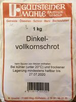 Dinkelvollkornschrot