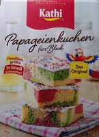 Papageienkuchen fürs Blech