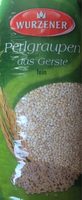 Perlgraupen aus Gerste fein