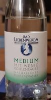 Mineralwasser Medium 0,75 l