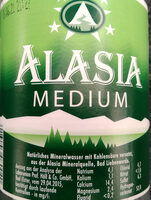 Alasia Mineralwasser medium