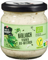 Brotaufstrich Bärlauch (vegan)