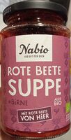 Rote Beete Suppe + Birne