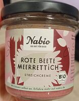 Rote Beete Meerrettich Streichcreme