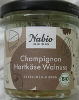 Champignon Hartkäse Walnuss