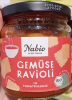 Gemüse Ravioli in Tomatensauce