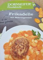 Frikadelle mit Möhrengemüse